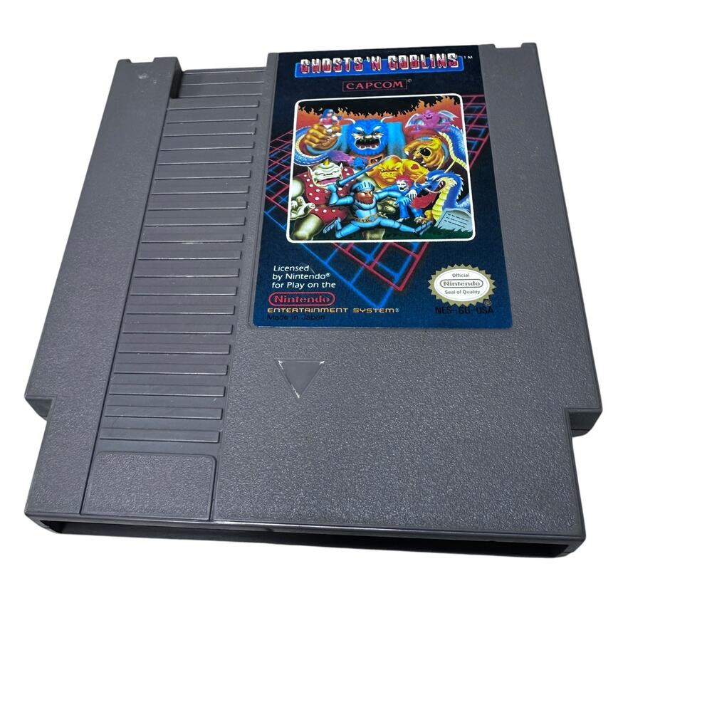 Ghosts 'N Goblins Nintendo NES Capcom Video Game Cartridge 3-Screw
